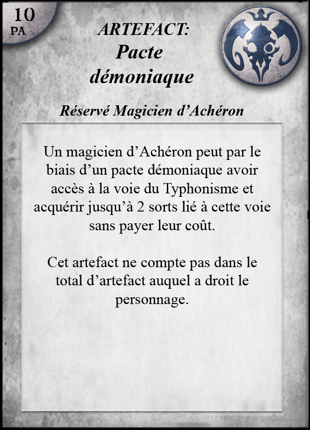 Pacte Démoniaque
